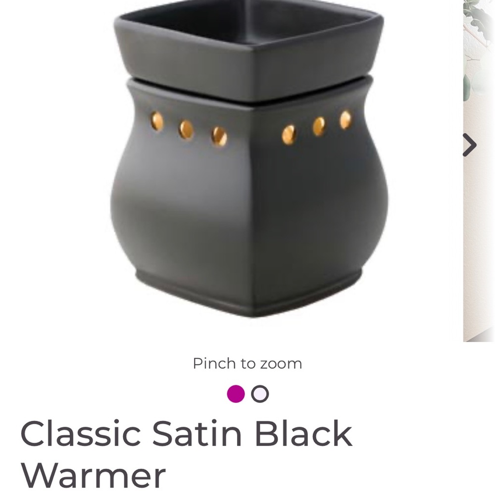 Classic Satin Black Scentsy Warmer